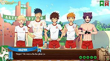 juicy blowjob to natsumi in game friends camp ep 9