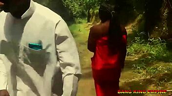 Reverend's daughter seduces her father after a prayer meeting in the woods.