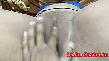 18 Year Old Indian Girl Rashmika Gets Horny And Banged Hard By Stepbrother In Bedroom!