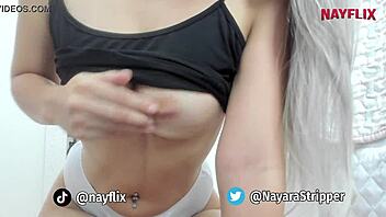 i guide you to jerk off on my blonde ass