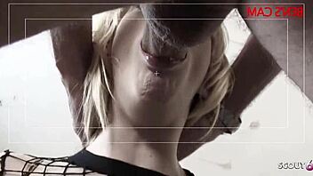 I roughly fucked skinny teen kelly backstage