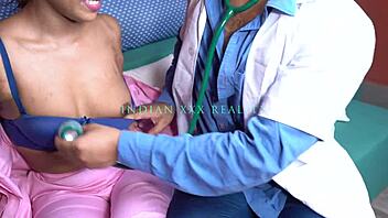Sexy patient gets treated by hot doctor in hospital