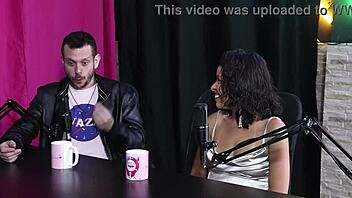 teen 18+ fetish for finger sucking while banging pussy in sheer red at himeros mansion