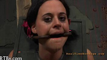 pornstar explores sadomasochism in her intense scene