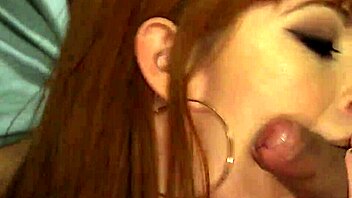 redhead in stockings gets dp banged hard 😈