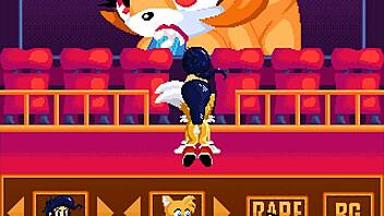 What happened in Project X love potion disaster with Tails?