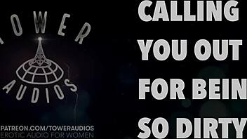 You're such a dirty woman in erotic audio with dirty talk