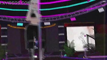 Vrchat pole dancing routine