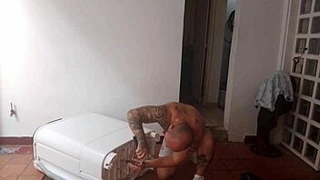 A black beauty gets her ass licked and fucked in this homemade porn video.