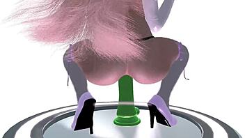 princess peach dildo ride