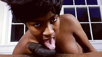 Petite Ebony Teens 18+ Deepthroat Monster Cocks In Intense Compilation.