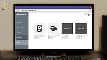 exploring the harem hotel in anime hentai game 281