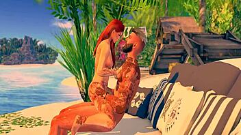 Grant Dynamo Creampies Lexi Love With Monster Cock On Second Life Porn Island Treasure