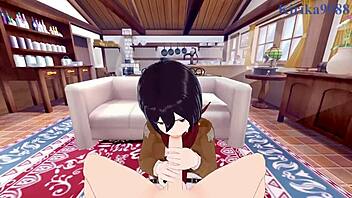 Mikasa Ackerman And Annie Leonhart Intense Sex - Shingeki No Kyojin Pov Hentai