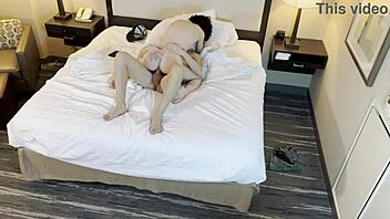 sexy petite beauty gets fucked cowgirl style with rough riding tattoo action