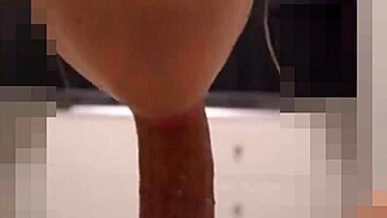 She feels my monster cock throbbing as cum fills her mouth 😋