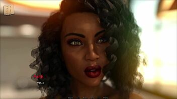 Let's dance with the brunette milf in this game.