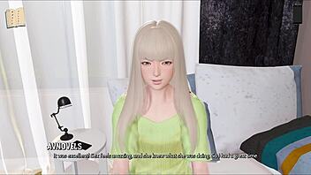 i riped my outfit in ripples 44, feeling so sexy in this 3d hentai.