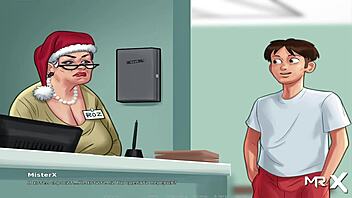 here, take and touch my breasts in summertimesaga 97