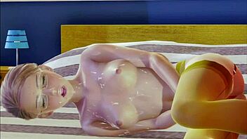 teen stocking solo masturbation 3d