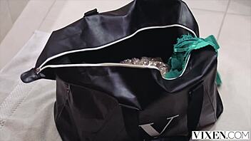 Vixen Rae Lil Black Sucks and Rides Rich Man in Sexy Deal