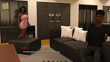 Let's dance with the brunette milf in this game.