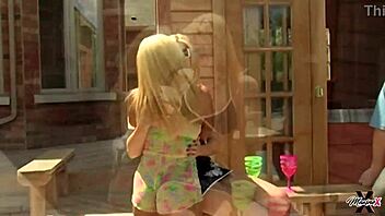 Maxine Uses Dildo On Big Tits Blonde