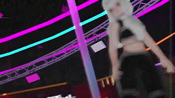 Vrchat pole dancing routine