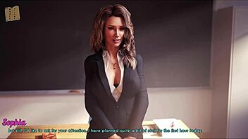 Intense Wife And Stepmother Action In Hentai Game 241