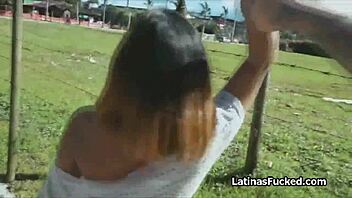 Hot Latina Sucks Cock After Street Pickup