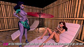 Is Dva's spa day wild with futanari action? Overwatch hentai heats up in act 1!