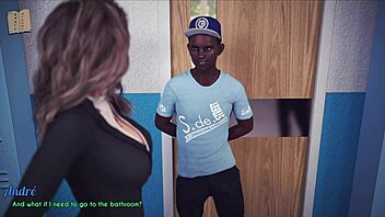 Ação intensa de esposa e madrasta no hentai 241