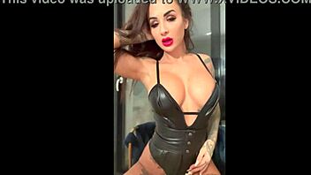 compilation of susy gala shaking ass in leather lingerie with toys