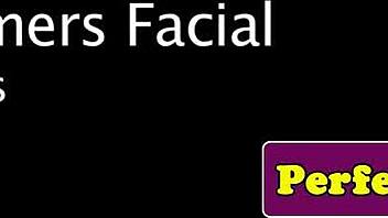 Busty British Babe In Lingerie! Cumshot Facial After Blowjob!