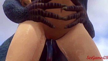 puta tetona enjoys intense 3d hentai double penetration