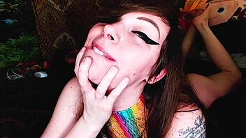 Two blowjobs lead to creampie sucking and fucking!