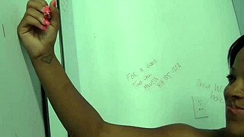 Natasha Dulce Sucks Huge Cocks at Gloryhole Spot  