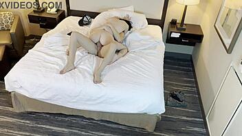 sexy petite beauty gets fucked cowgirl style with rough riding tattoo action