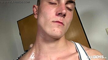 casting cutie gaston bayer shows off flexible body on camera