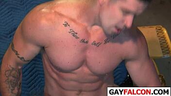 Twinks Engage In Intense Gay Orgy At Warehouse