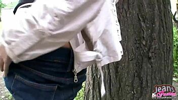 Peek Under Jeans Fetish