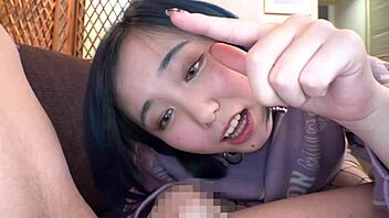 Watch this Asian amateur couple engage in intimate sex