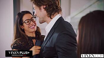 vixenplus eva lovia intense pussy doggystyle cowgirl riding