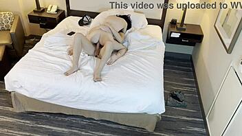 sexy petite beauty gets fucked cowgirl style with rough riding tattoo action