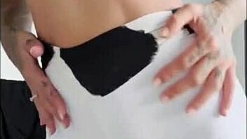 compilation of susy gala shaking ass in leather lingerie with toys