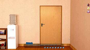 Shower Anal Play with Monster Cock in 3D Cartoon Game!