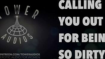You're such a dirty woman in erotic audio with dirty talk