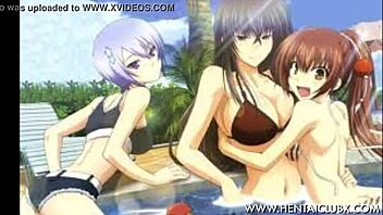 Falling In Love With These Nude Anime Girls In The Ecchi Remix Theme