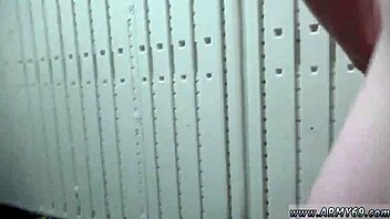 amateur military men experience emotional first time at glory hole