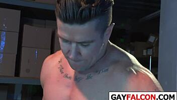 Twinks Engage In Intense Gay Orgy At Warehouse